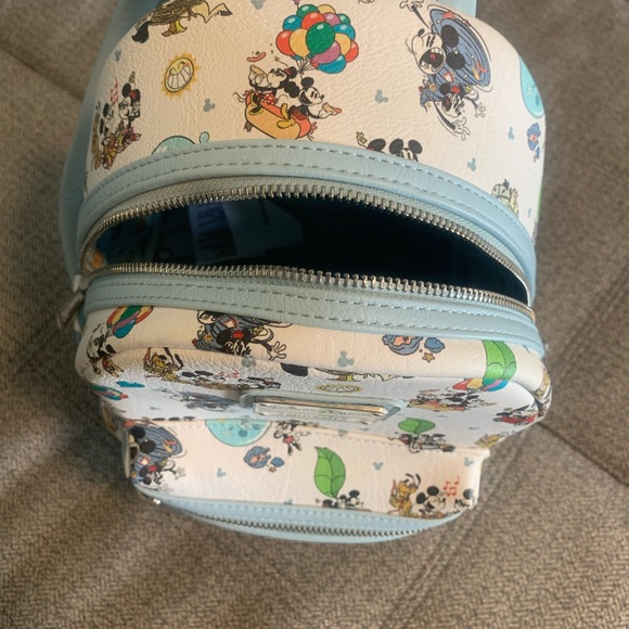 Mickey and Minnie's Runaway Railway Mini Loungefly backpack - Picture 7 of 12